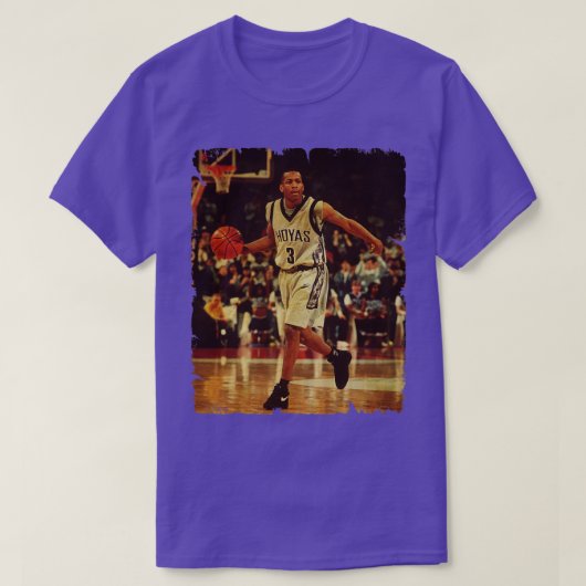 Allen Iverson  ontwerp van basketbal 1 T-shirt (Design voorkant)