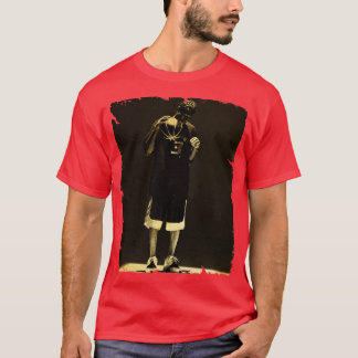 Allen Iverson ontwerp van basketbal 4 T-shirt