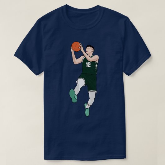 Allen met de dunk t-shirt (Design voorkant)