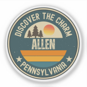 Allen, Pennsylvania Sticker