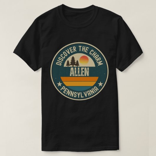 Allen, Pennsylvania T-shirt (Design voorkant)