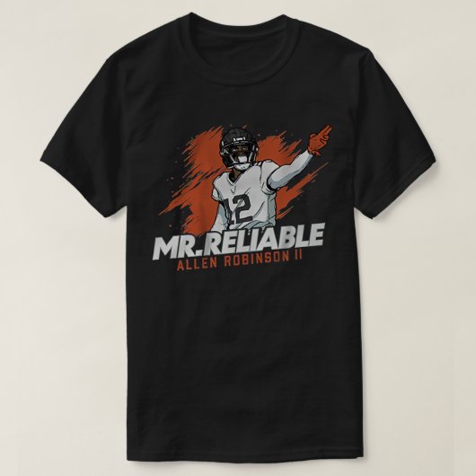 Allen RobinsonBetrouwbaar T-shirt (Design voorkant)