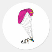 Allen Ronde Sticker (Voorkant)