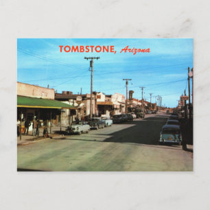 Allen St., Tombstone AZ Vintage Briefkaart