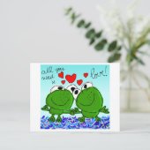 "allen u wenst is liefde" briefkaart (Staand voorkant)