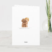 Allen u wenst is liefde… en een hond kaart (Achterkant)