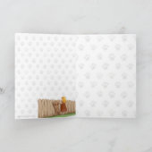 Allen u wenst is liefde… en een hond kaart (Binnen)