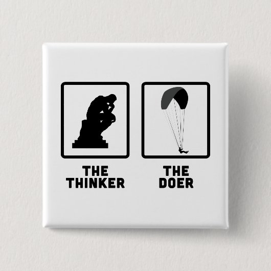 Allen Vierkante Button 5,1 Cm (Voorkant)