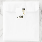 Allen Vierkante Sticker (Tas)