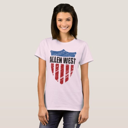 Allen West T-shirt (Voorkant volledig)