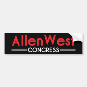 Allen West voor het Congres Bumpersticker