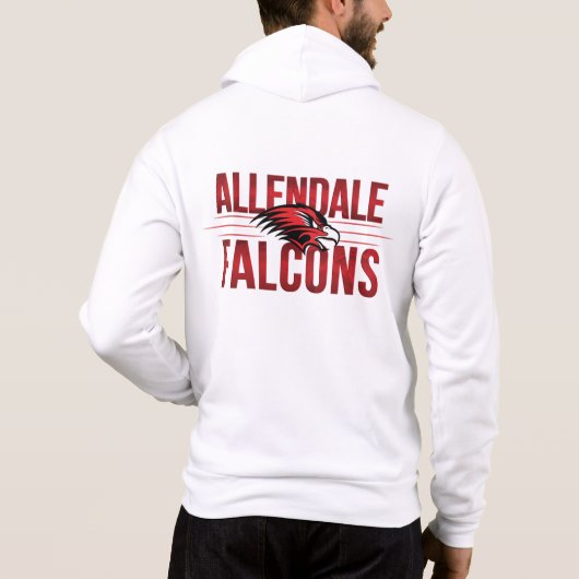 Allendale Falcons #2 Hoodie (Achterkant)