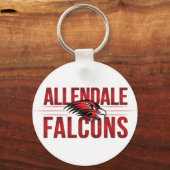 Allendale Falcons #2 Sleutelhanger (Voorkant)