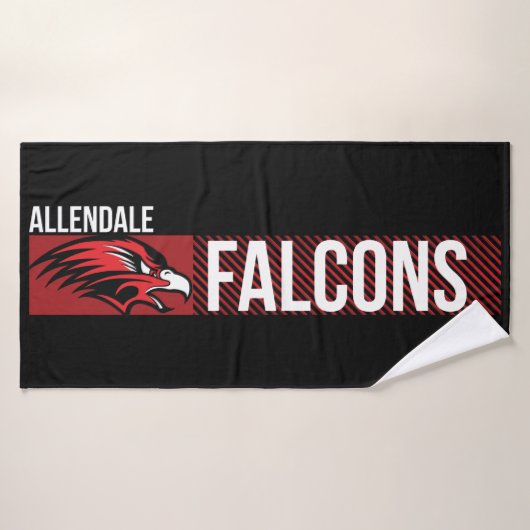 Allendale Falcons #5 Badhanddoek (Badhanddoek)