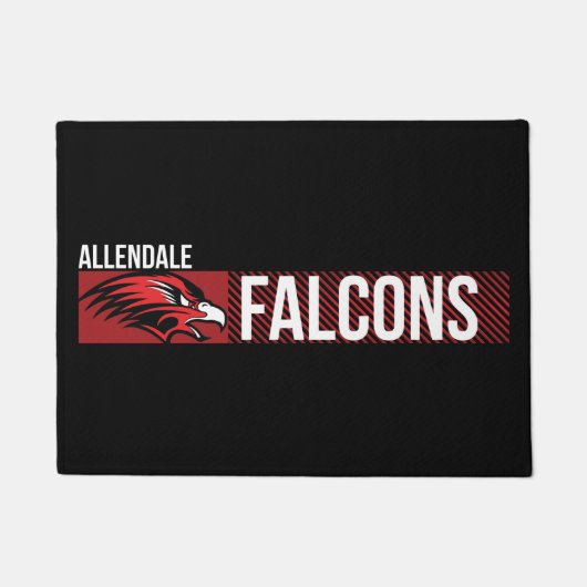 Allendale Falcons #5 Deurmat (Voorkant)