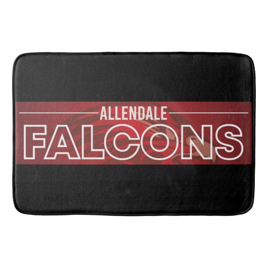 Allendale Falcons #6 Badmat (Voorkant)