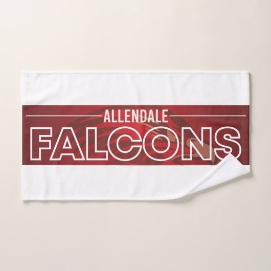 Allendale Falcons #6 Handdoek (Handdoek)