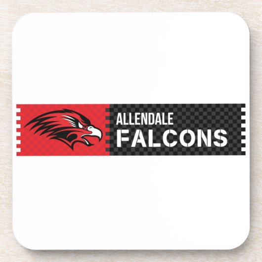 Allendale Falcons Bier Onderzetter (Voorkant)