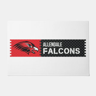 Allendale Falcons Deurmat