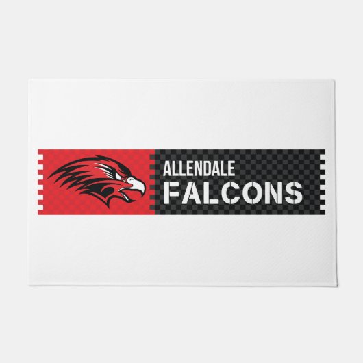 Allendale Falcons Deurmat (Voorkant)