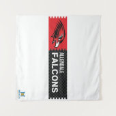 Allendale Falcons Wandkleed (Voorkant (horizontaal))