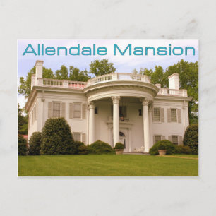 Allendale Mansion - Kingsport, TN Briefkaart