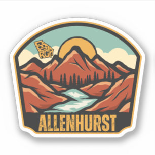 Allenhurst, Georgia Sticker