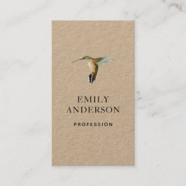 Allen's Hummingbird Visitekaartje