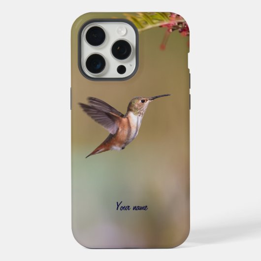 Allen's kolibrie iPhone hoesje (Achterkant)