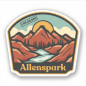 Allenspark Sticker (Voorkant)