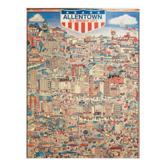 Allentown All-American City 1976 Perfect Poster