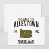 Allentown Briefkaart (Voorkant / Achterkant)
