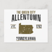Allentown Briefkaart (Voorkant)