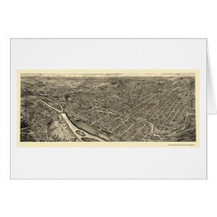 Allentown, PA Panoramic Map - 1922
