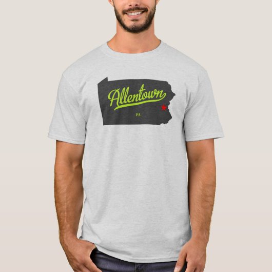 Allentown, PA T-shirt (Voorkant)