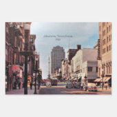 Allentown, Pennsylvania 1950 Inpakpapier Vel (Voorkant)