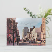 Allentown, Pennsylvania 1950 Kaart (Staand voorkant)