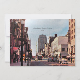 Allentown, Pennsylvania 1950 Kaart