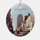 Allentown, Pennsylvania 1950 Keramisch Ornament (Links)