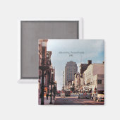 Allentown, Pennsylvania, 1950, Magneet (Voorkant / Achterkant)