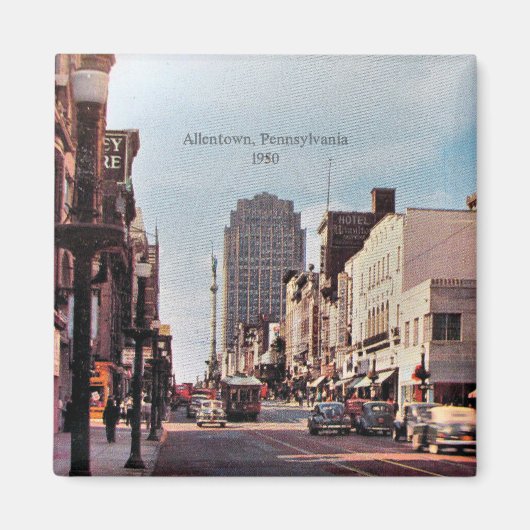 Allentown, Pennsylvania, 1950, Magneet (Voorkant)