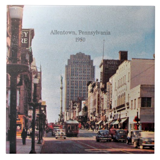 Allentown, Pennsylvania, 1950, Tegeltje (Voorkant)