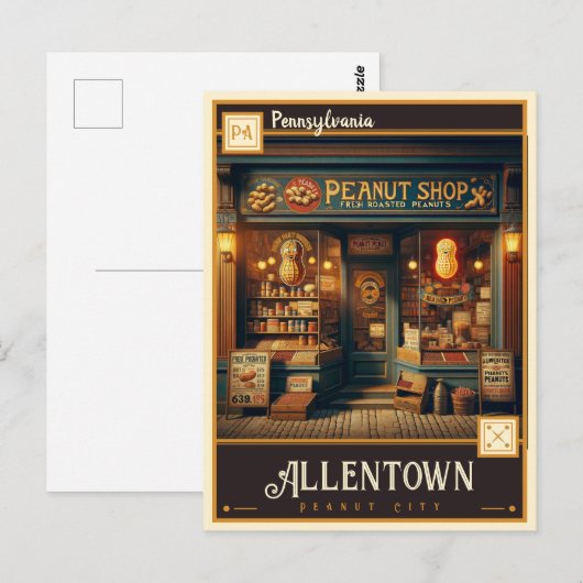 Allentown Pennsylvania |  Briefkaart (Voorkant / Achterkant)