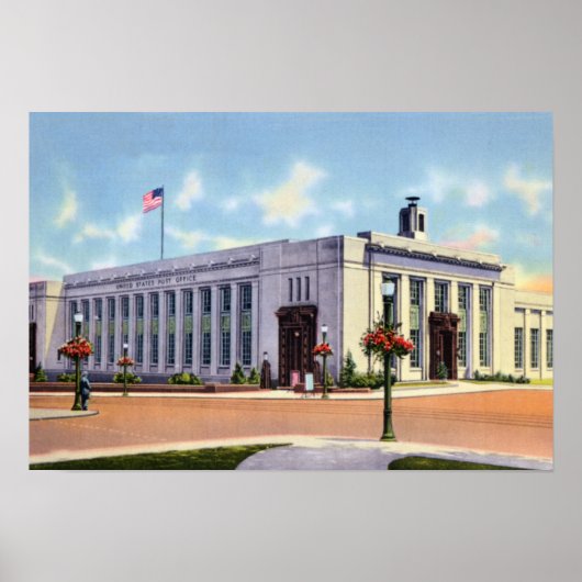 Allentown Pennsylvania Post Kantoor Poster (Voorkant)
