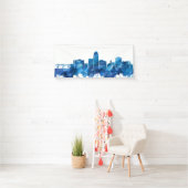 Allentown Pennsylvania Skyline Blue Spandoek (Insitu)
