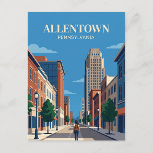 Allentown, Pennsylvania, Verenigde Staten Briefkaart