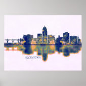 Allentown Skyline Poster (Voorkant)