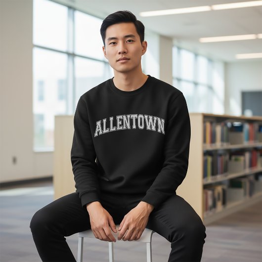 ALLENTOWN University-Style Amerika College Trui