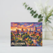 Allentown USA Briefkaart (Staand voorkant)