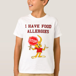 Aller Bunny StopBunny Food Allergies T-Shirt